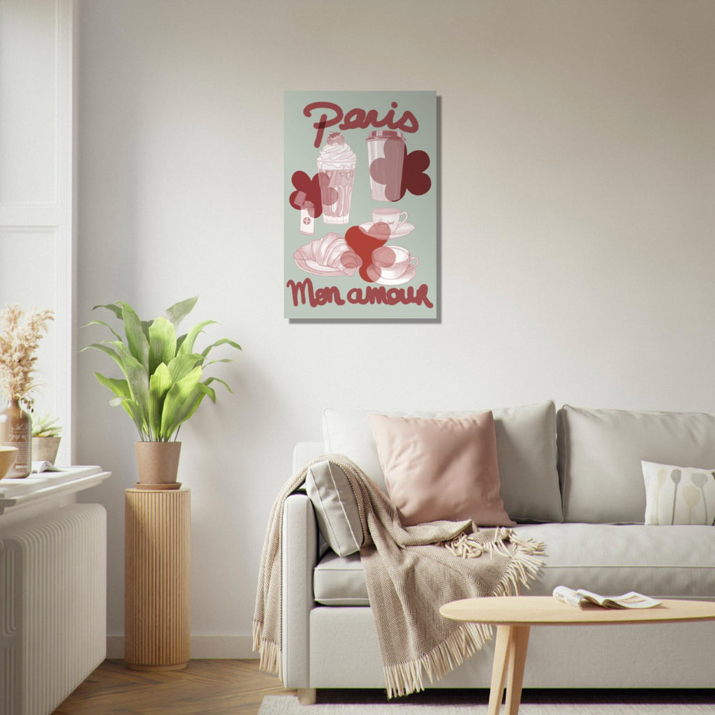 Wall Affiche "Paris Mon Amour"
