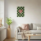 Affiche "I Love You" Verte