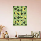 Affiche "So Lucky" Verte